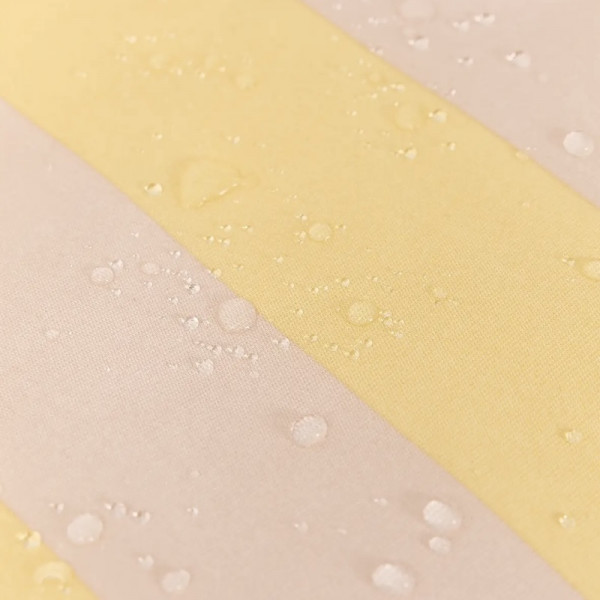 Pouf fauteuil d'extérieur adulte Lenny - Yellow and pink stripes