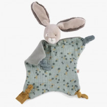 Doudou plat lapin - Sauge