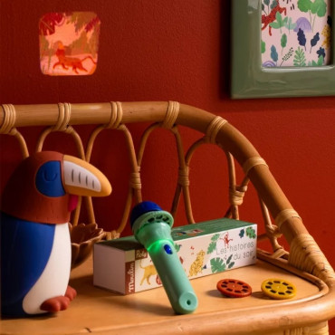 Lampe à histoires - La forêt Mawa