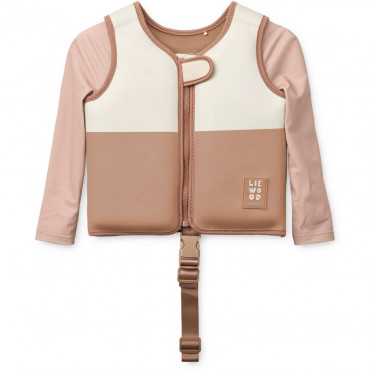 Gilet de natation avec manches Dove - Tuscany rose multi mix
