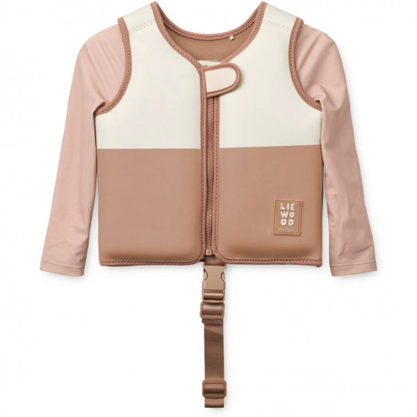 Gilet de natation avec manches Dove - Tuscany rose multi mix