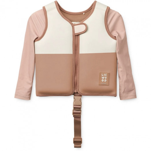 Gilet de natation avec manches Dove - Tuscany rose multi mix
