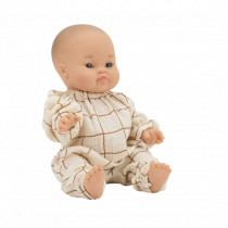 Tenue de poupée - Grands carreaux