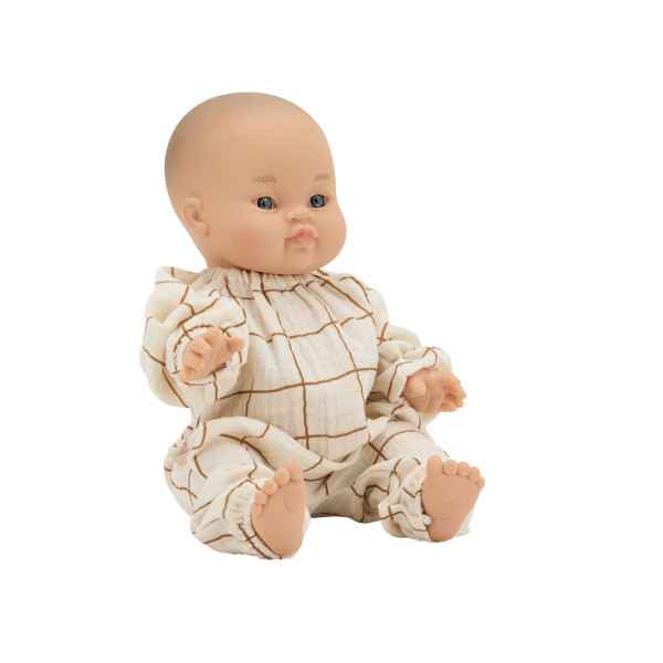 Tenue de poupée - Grands carreaux