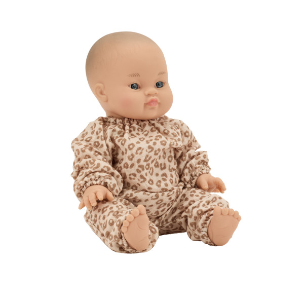 Combinaison pour poupées - Léopard latte