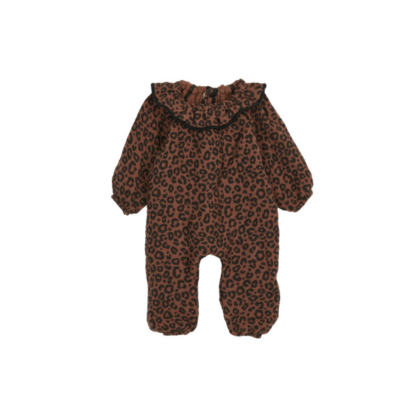 Combinaison pour poupées - Léopard marron