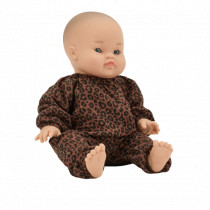 Combinaison pour poupées - Léopard marron