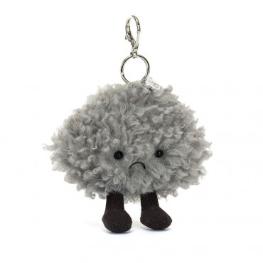 Porte-clés peluche Amuseables nuage orageux