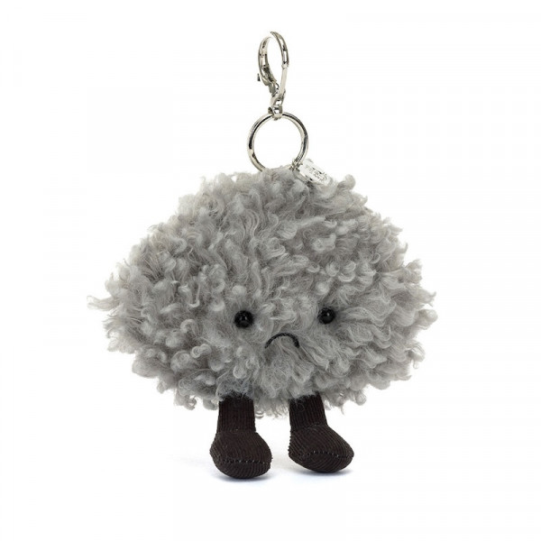 Porte-clés peluche Amuseables nuage orageux