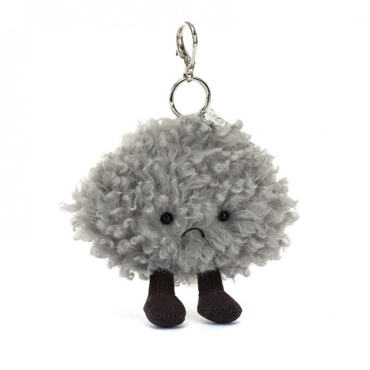 Porte-clés peluche Amuseables nuage orageux