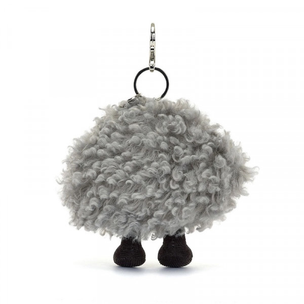 Porte-clés peluche Amuseables nuage orageux