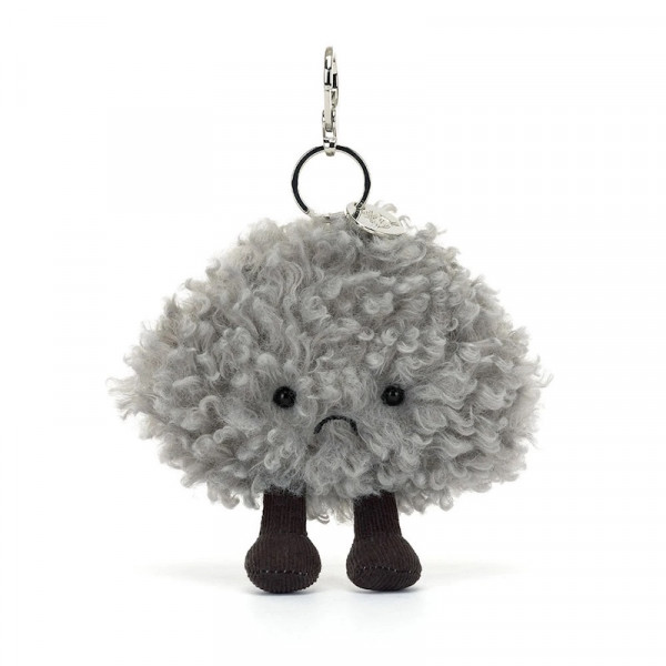 Porte-clés peluche Amuseables nuage orageux
