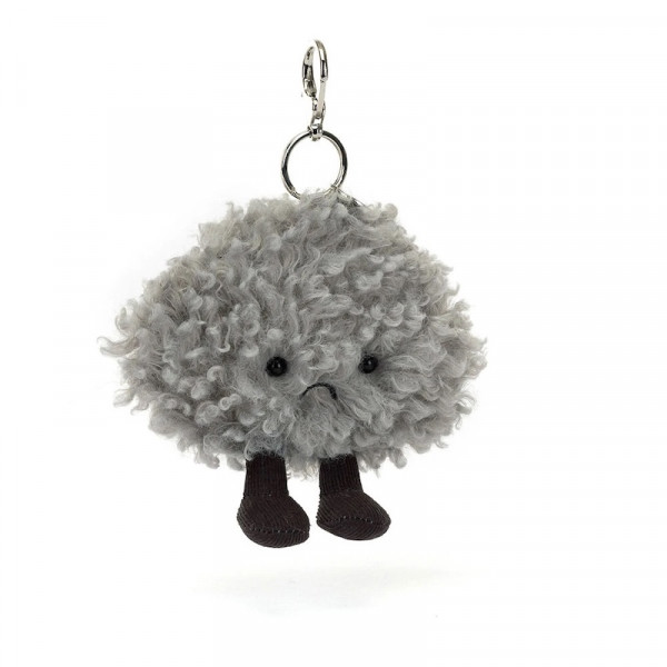 Porte-clés peluche Amuseables nuage orageux