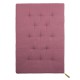 Futon édredon - Lange uni rose baobab