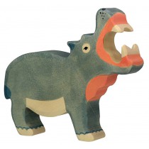 Figurine en bois - Hippopotame