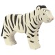 Figurine en bois - Tigre blanc