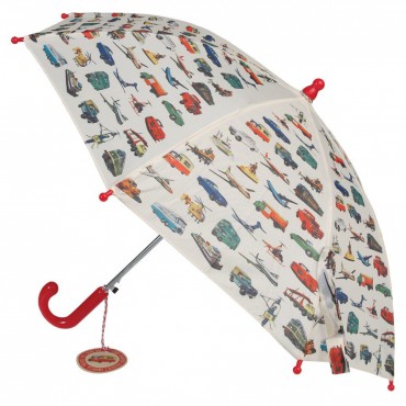 Parapluie enfant - Transport vintage