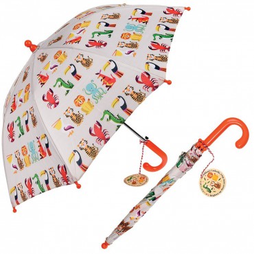 Parapluie enfant - Animaux colorés