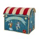 Coffre à jouets en raphia GM - Circus