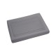 Housse de matelas à langer Elastique coton bio - Gris ciment