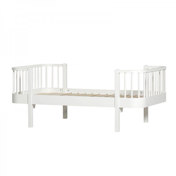 Lit évolutif Wood - Blanc