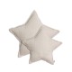 Coussin coton étoile - Poudre