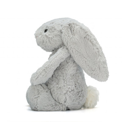 Peluche lapin Bashful - Gris argent