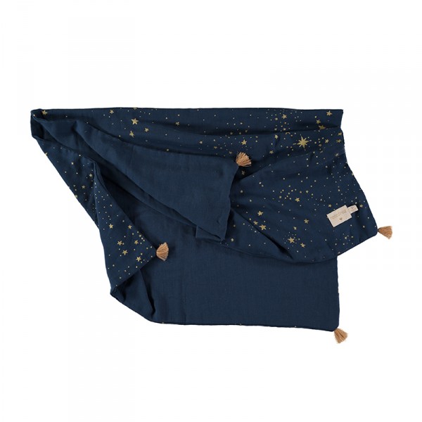 Couverture légère Treasure - Gold Stella Night Blue