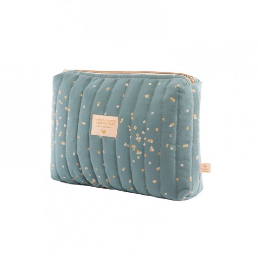 Trousse de toilette Travel - Gold confetti/Magic green