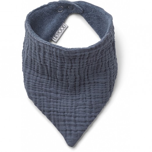 Lot De 2 Bavoirs Bandana Andrea Bleu Le Pestacle De Maelou