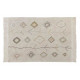 Tapis lavable en coton Kaarol Earth