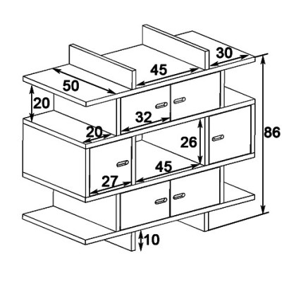 Commode et plan à langer - Madaket