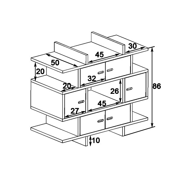 Commode et plan à langer - Madaket