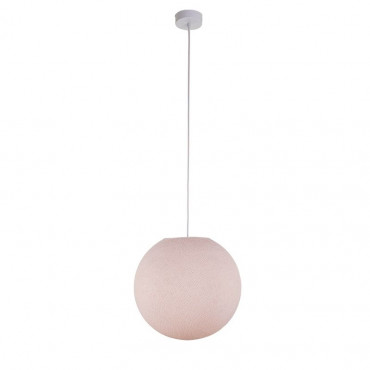 Suspension lumineuse avec abat-jour globe - Dragée