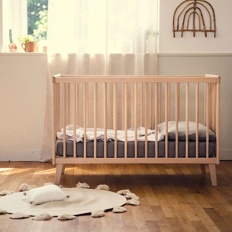 Lit bébé Turia de Kadolis en naturel