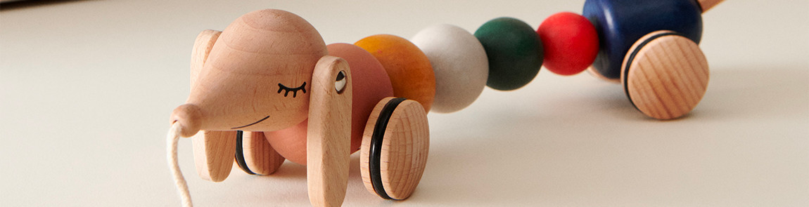 Jouets &agrave; rouler & &agrave; tirer